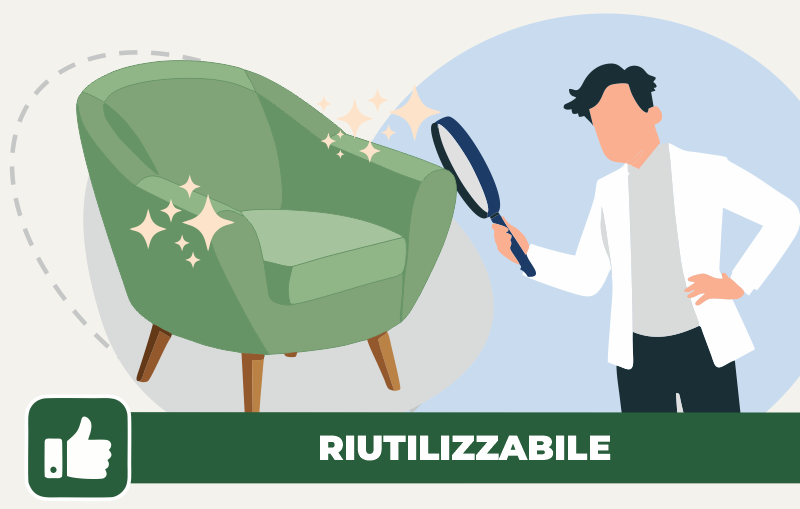 Oggetti riutilizzabili e riparabili
